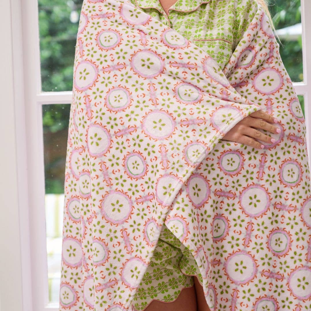 Laura Park Rosie Fleece Blanket