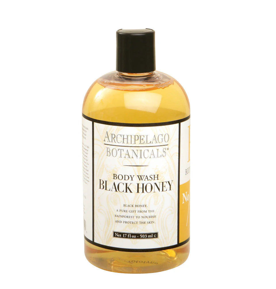 Archipelago Black Honey Body Wash 17 oz.