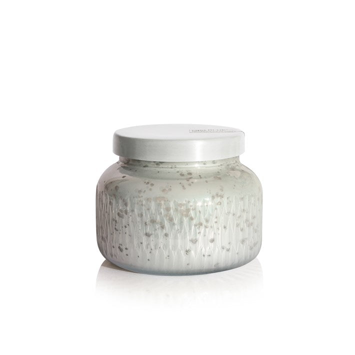 Capri Blue Mercury Etched Jar Candle - Holiday Scent Collection - 19 oz