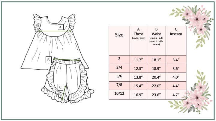 Girls Bright Rainbow Leopard Ruffle Spring Summer Short Set