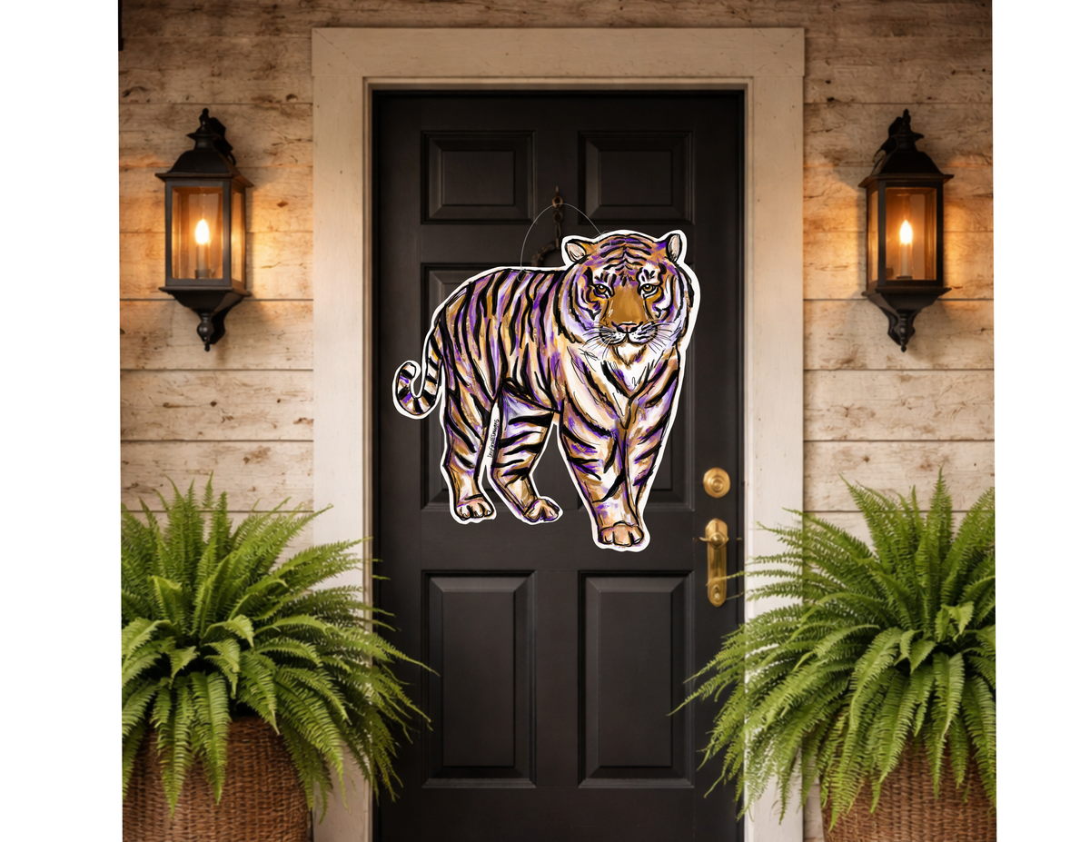 Tiger Door Hanger