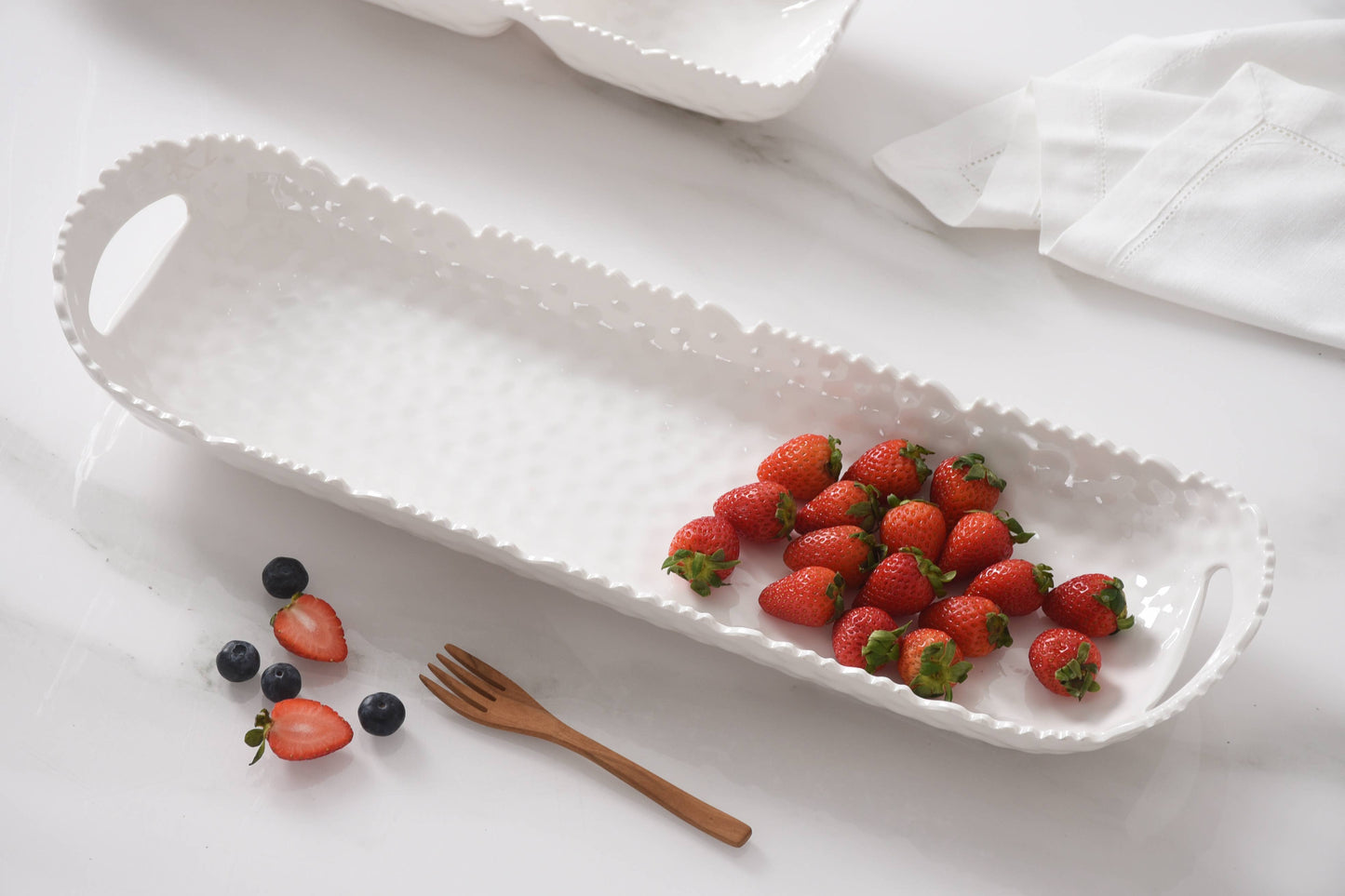 Pampa Bay Long Melamine Tray with Handles