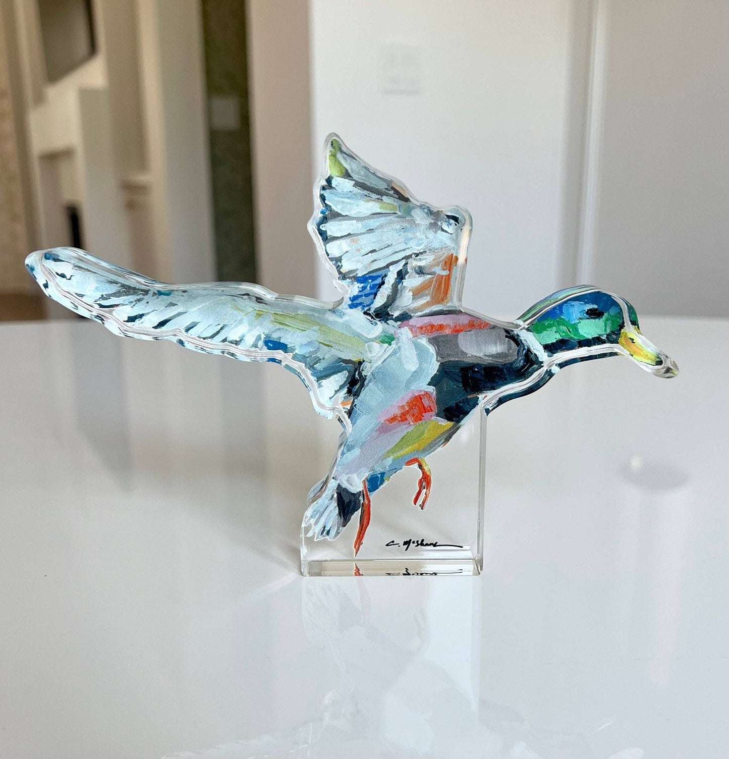 "Take Flight" Acrylic Shelfie