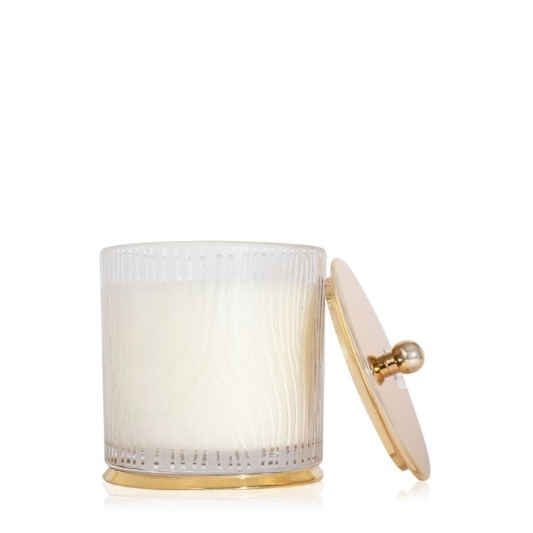 Frasier Fir Large Poured Candle, Frosted Wood Grain (2 sizes)