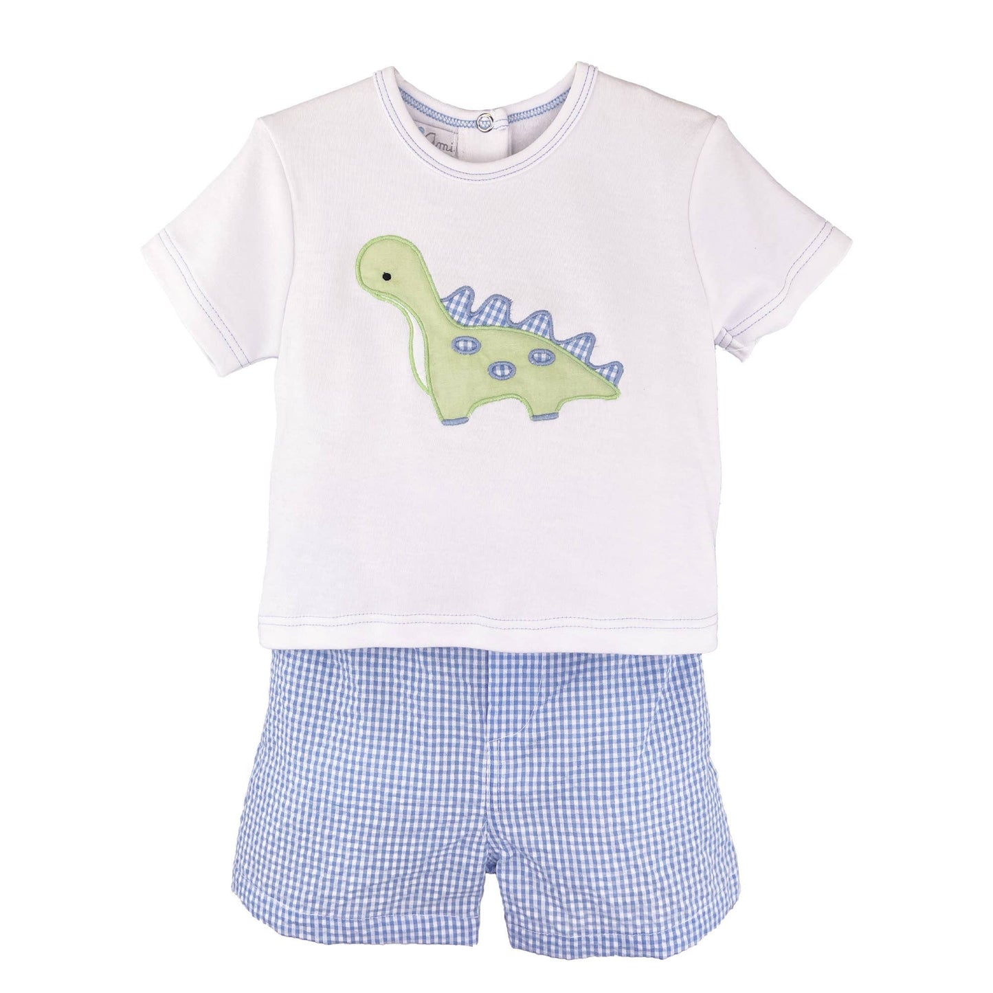 Dinosaur Applique Shirt & Short Set