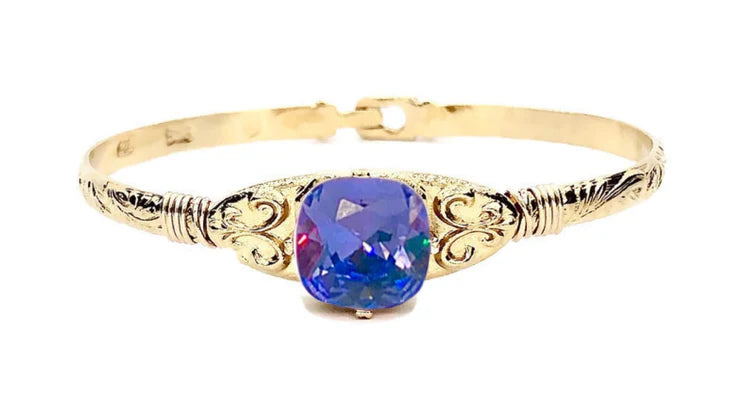 Earth Grace Heirloom Bracelet Sterling / 14K Gold Plated 1040