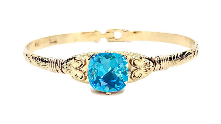 Earth Grace Heirloom Bracelet Sterling / 14K Gold Plated 1040