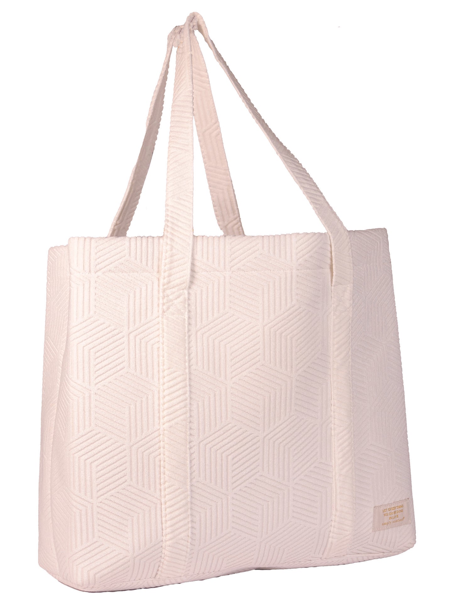 Simply Southern Ivory Tote Bag