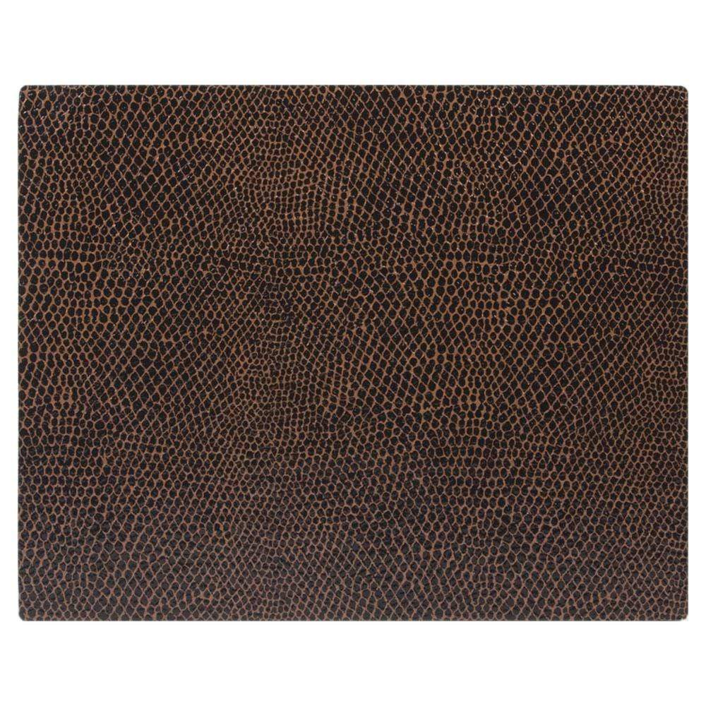 Faux Leather Lizard Mouse Pads