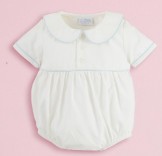 Mud Pie Infant Ivory Poplin Bubble