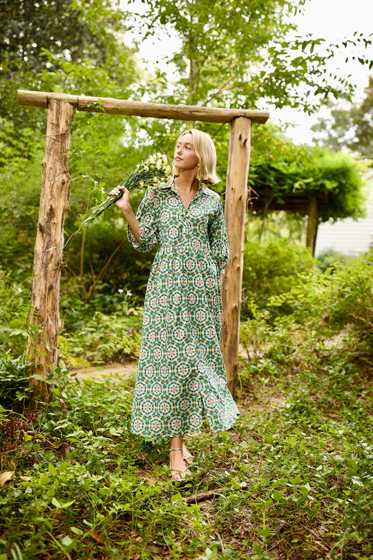 Brooks Avenue Penne Dress - Morehead Blue