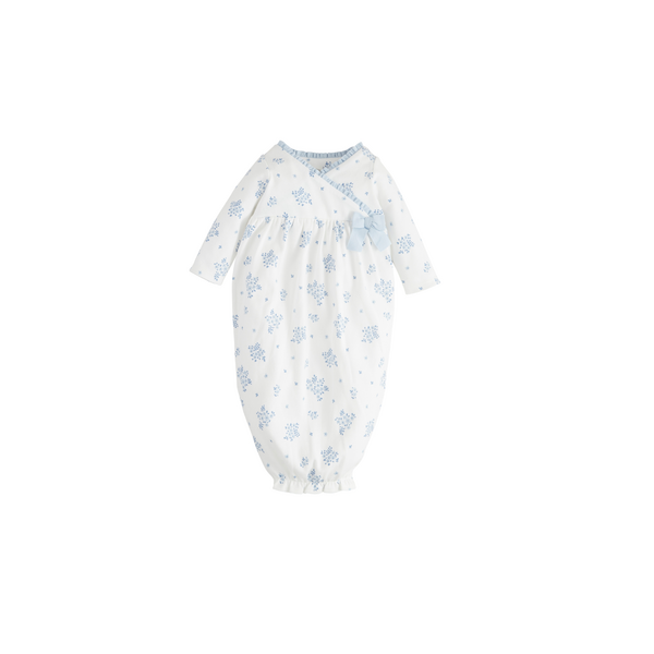 Ditsy Floral Gown - (0-3M)