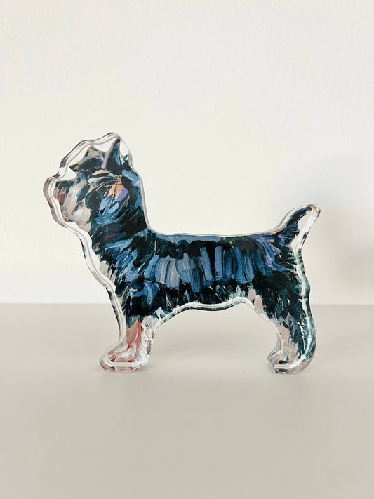 "Yorkie" Acrylic Shelfie