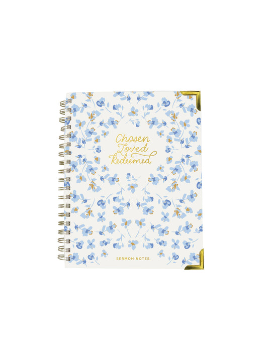 Sermon Notes Journal | Chosen Loved Redeemed