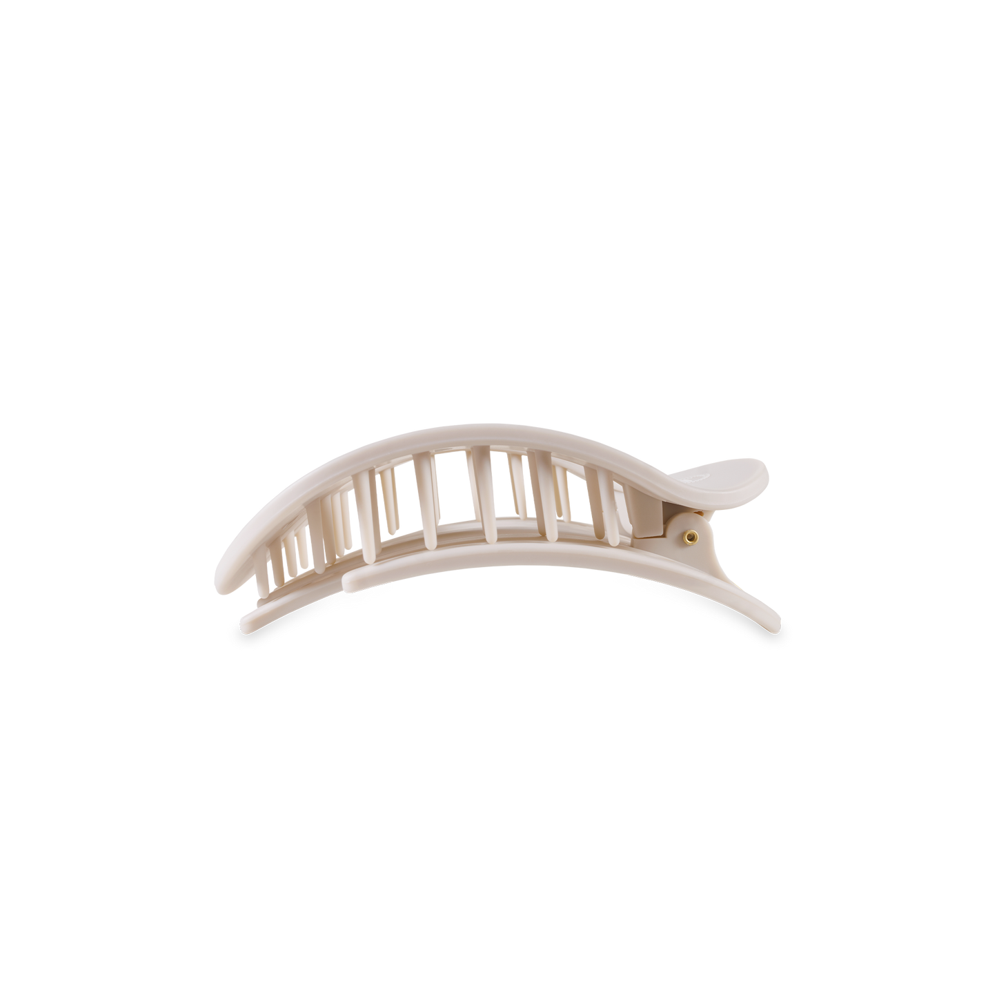 Toasted Small Flat Round Hair Clip