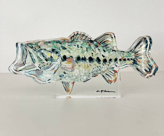 "Gone Fishin" Acrylic Shelfie