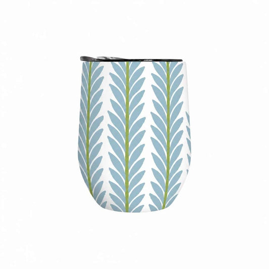 Frond French Blue 12 oz. Wine Tumbler