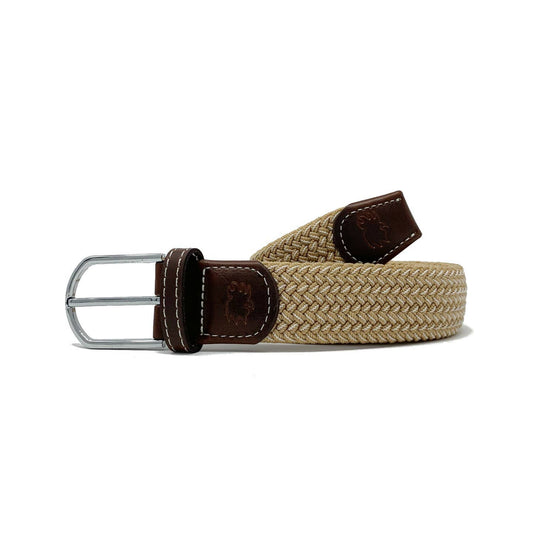 The Sanibel Woven Stretch Belt