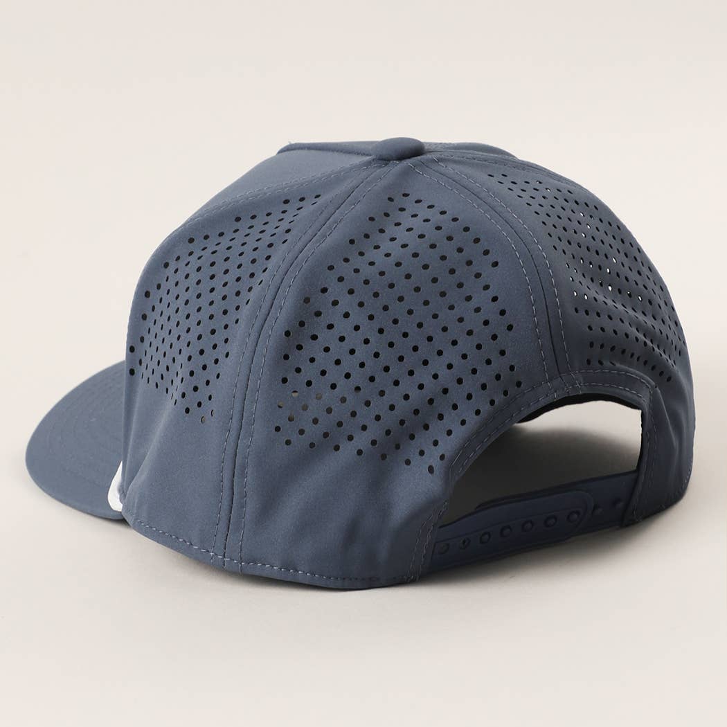 Flying Mallard Embroidered Hat - Navy