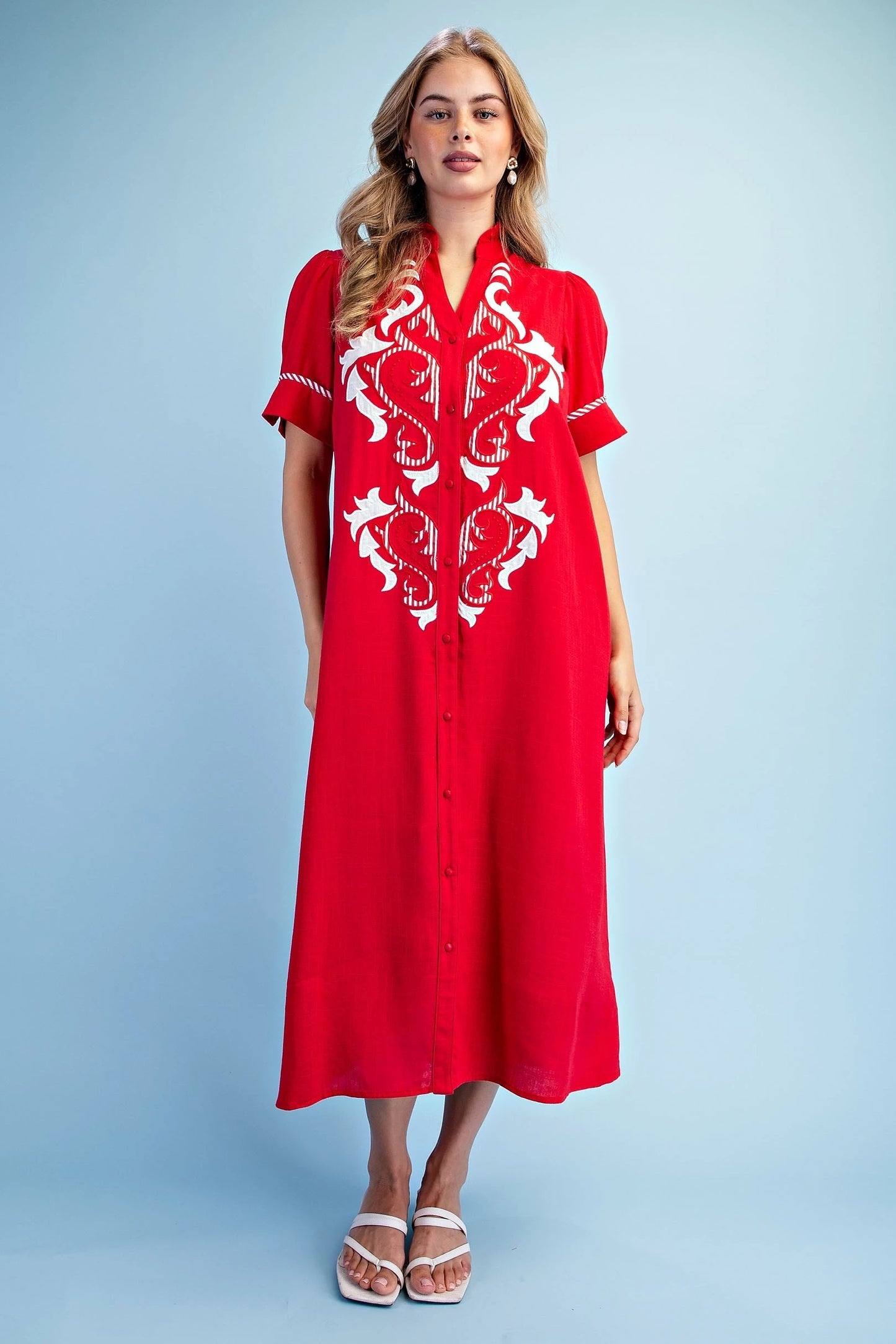 Sweet Caroline Midi Dress