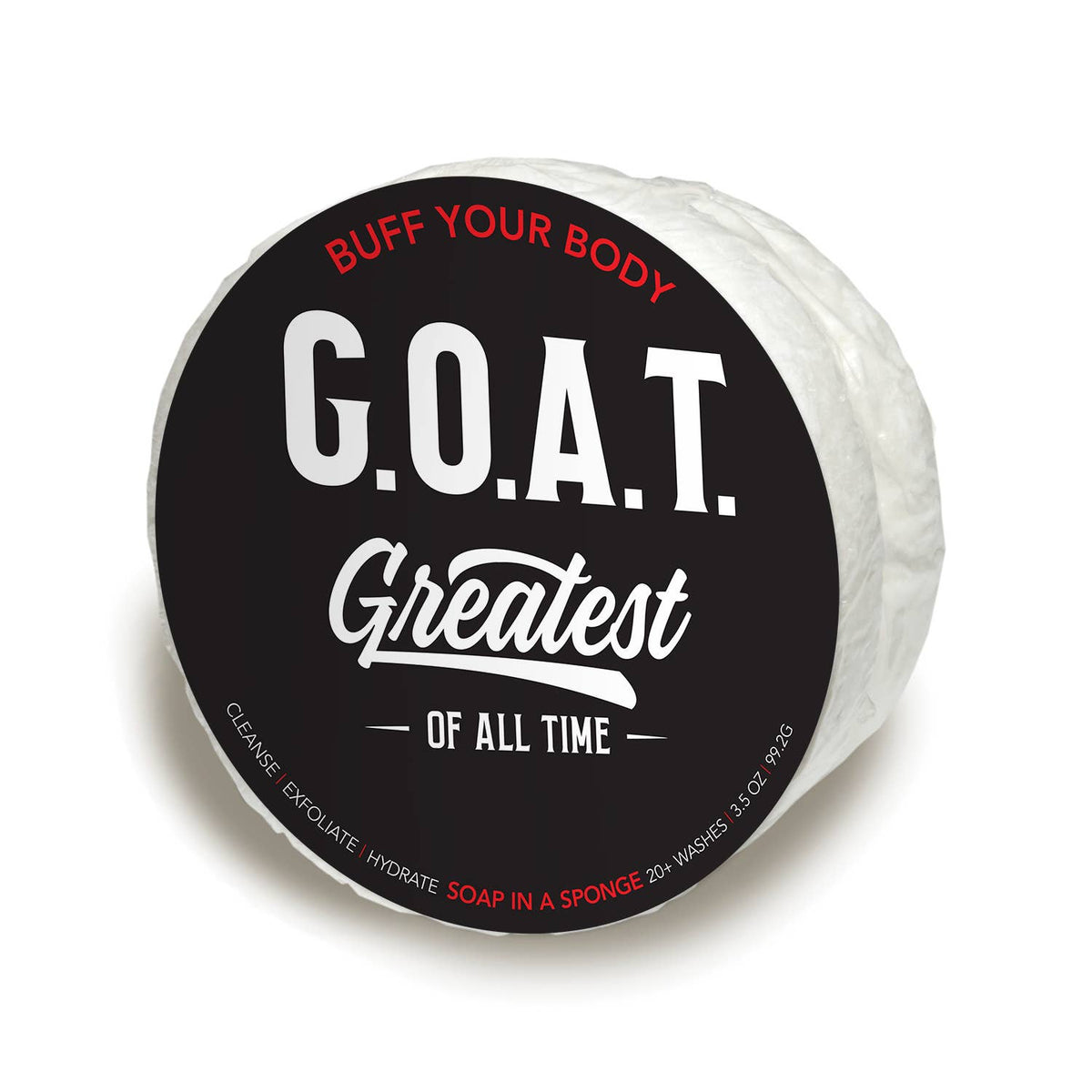 G.O.A.T. Greatest of all Time Soap in a Sponge | SEASIDE