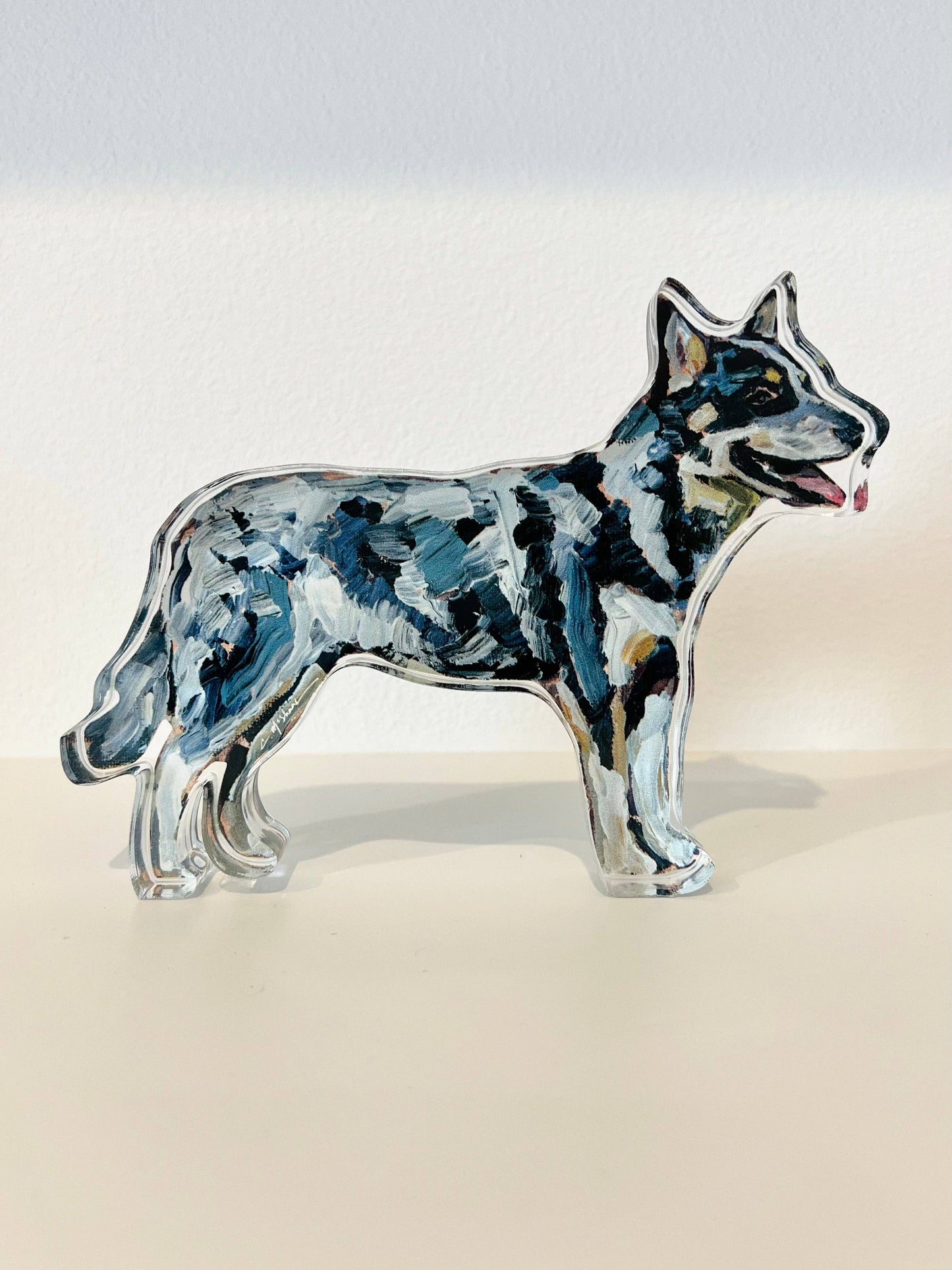 "Blue Heeler" Acrylic Shelfie