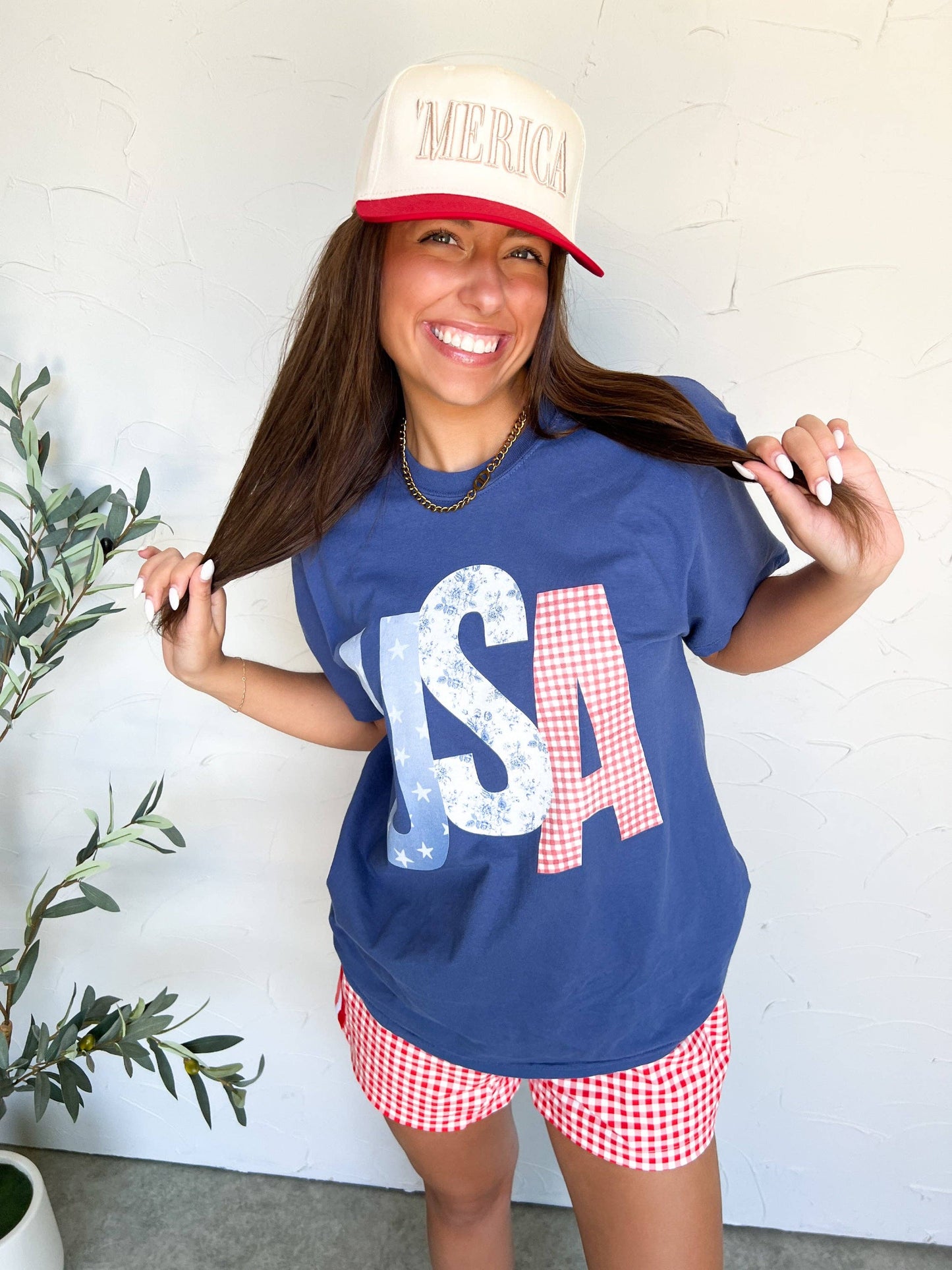USA Fun Print T-Shirt