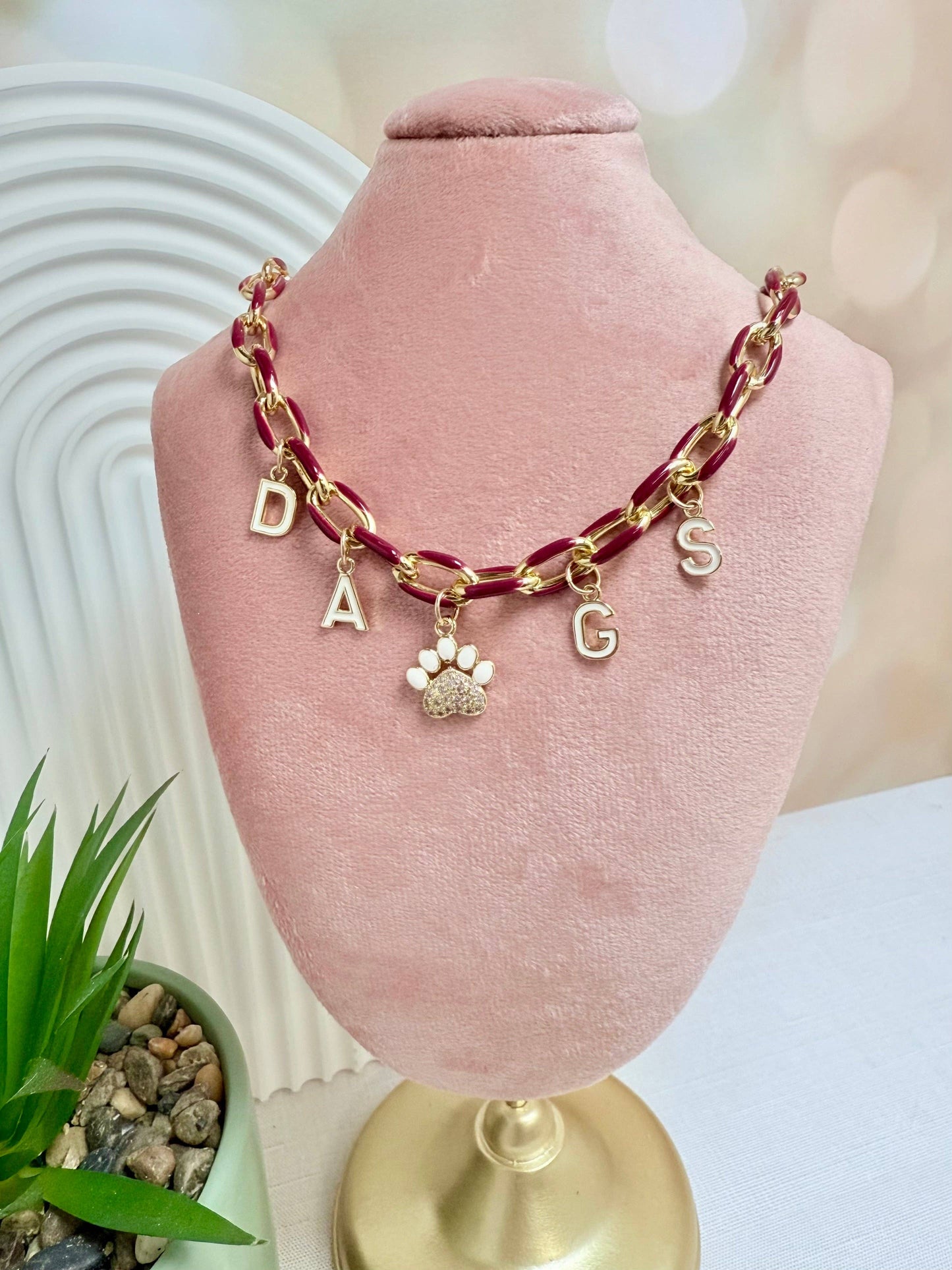 Dawgs Charm Necklace