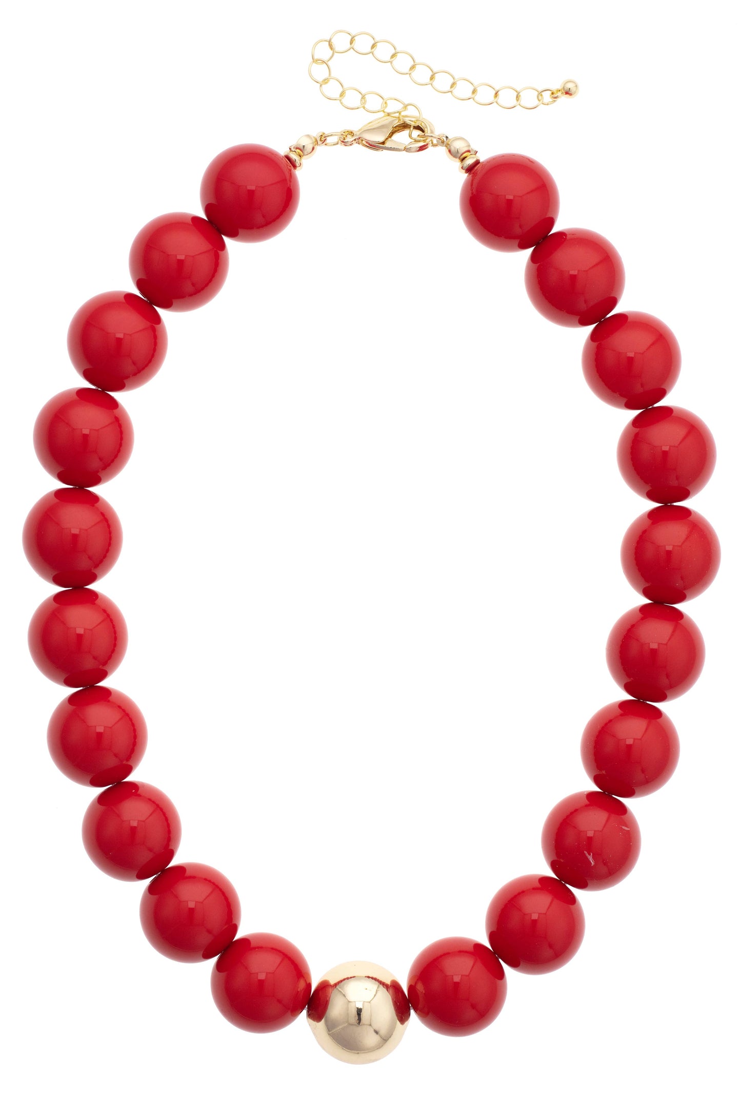 The Marjorie Game Day Beaded Necklace