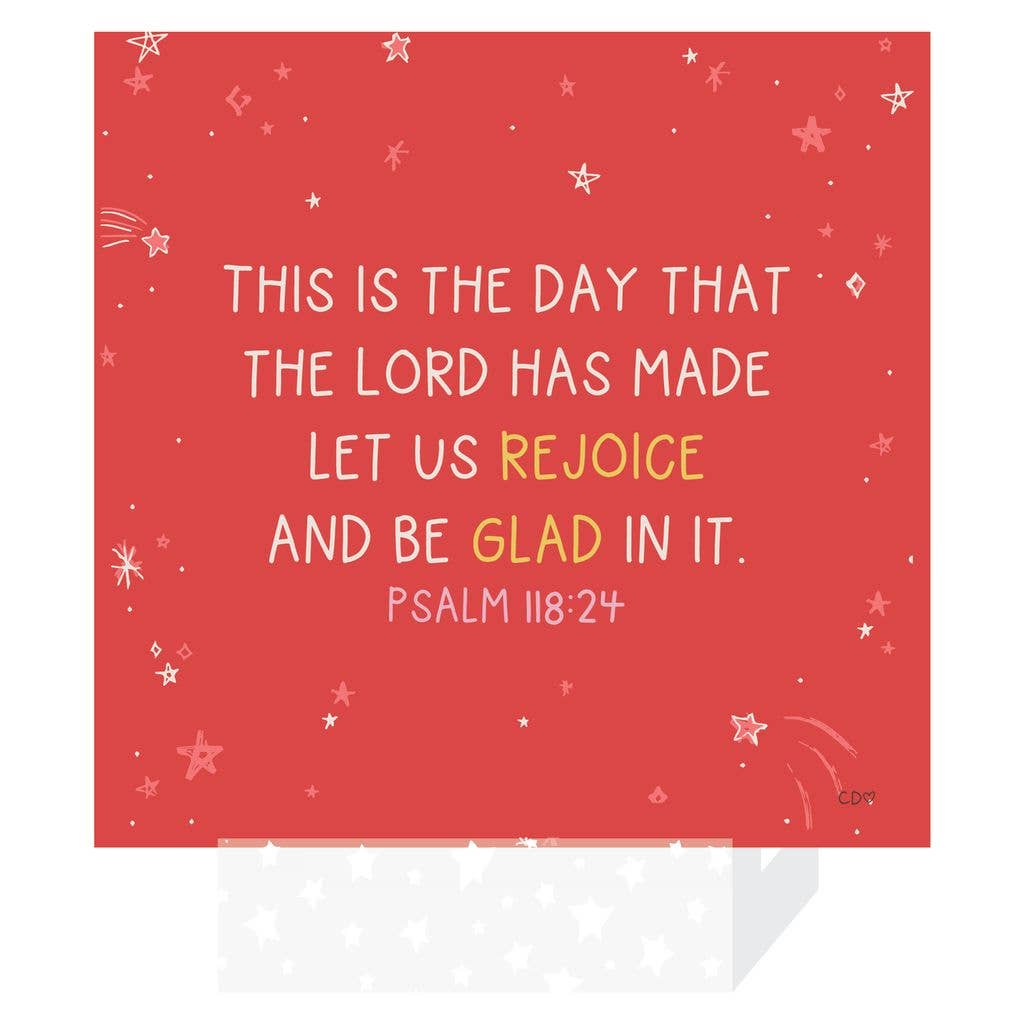 Verses for Joy – Bible Verse Card Set + Display Stand