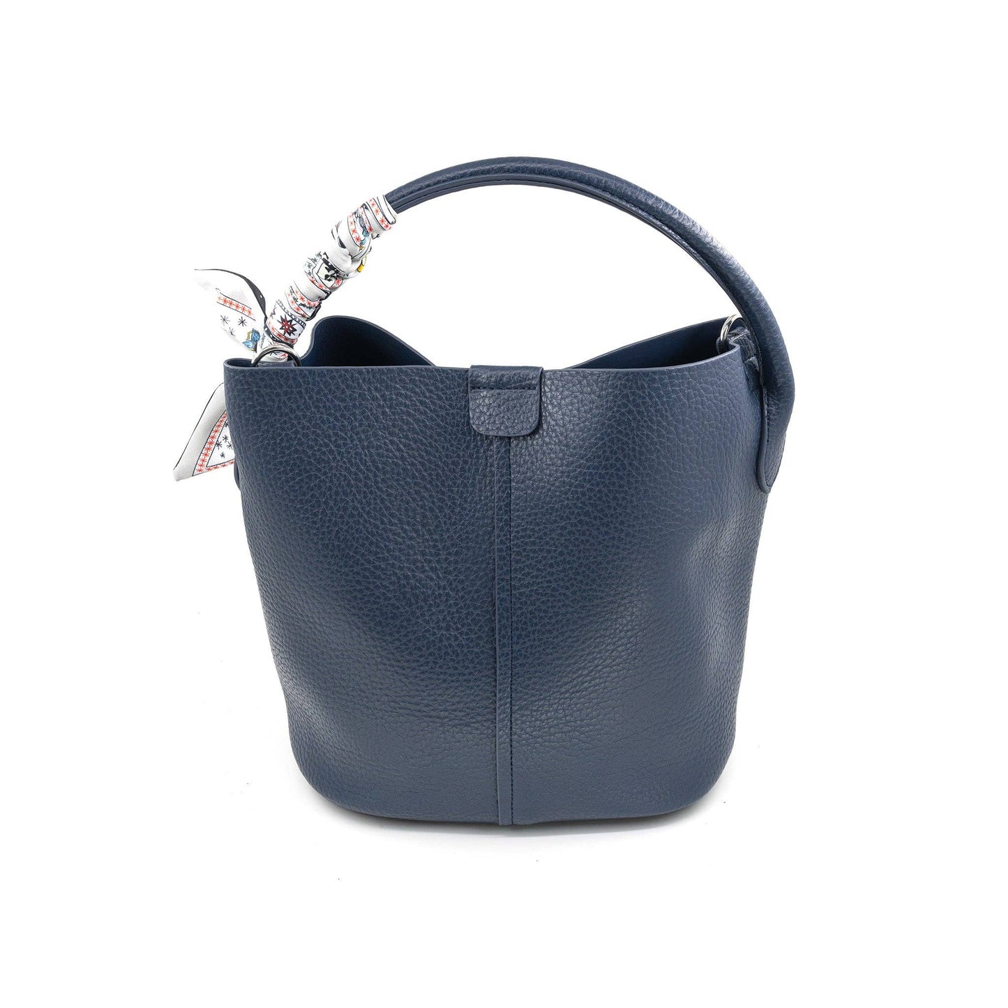 Small Bucket / Crossbody Bag with Scarf ( 4 colors )