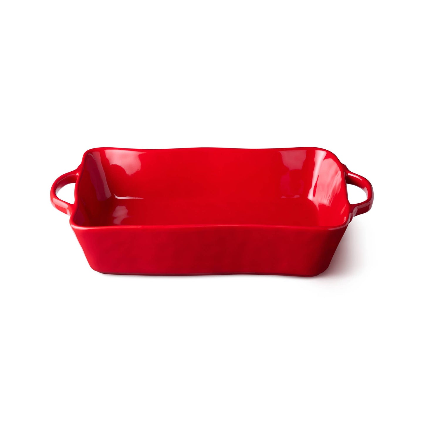 Berry Red Medium Rectangular Baker 14" x 8.75" x 2.75"