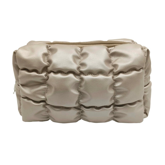 Quilted Puffy Cosmetic bags