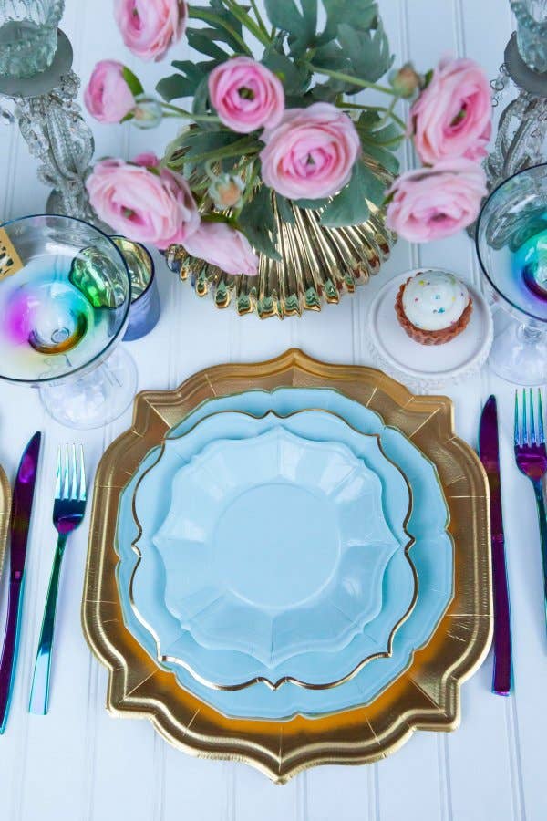 8 Sky Dinner Plates