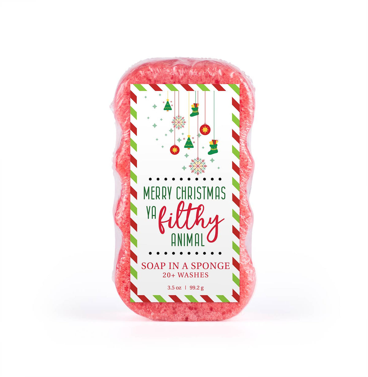 Ya Filthy Animal WHITE Soap Sponge | SEASIDE