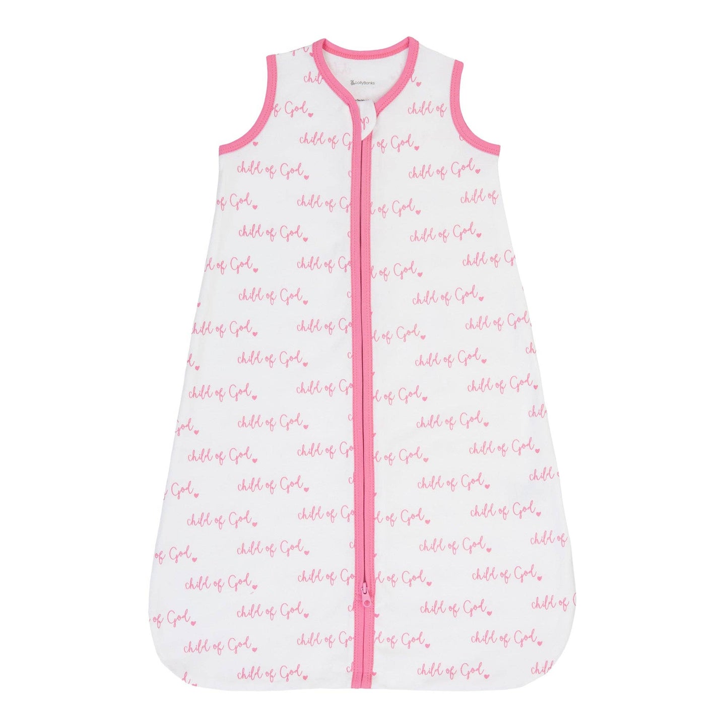 Organic Cotton Sleep Sack - Pink Child of God