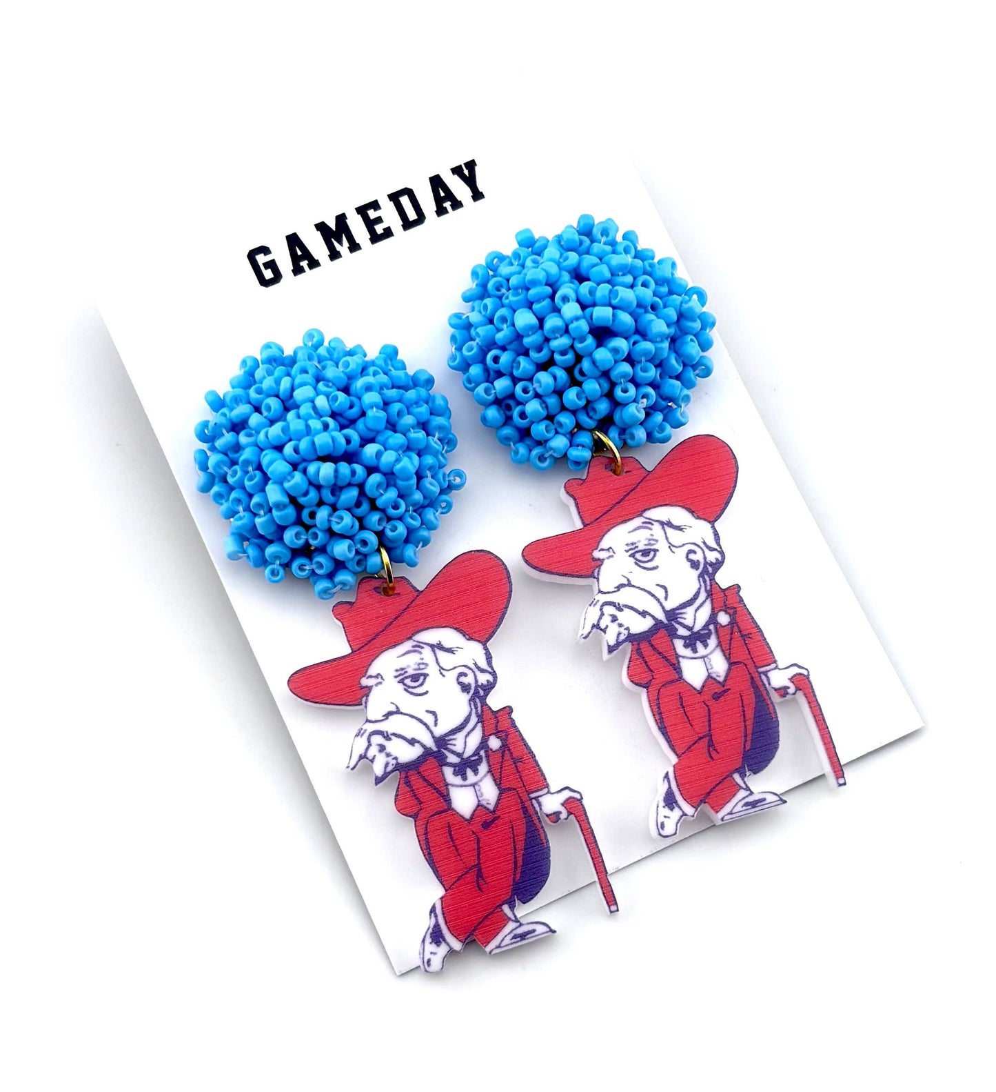 Ole Miss Rebels Earrings