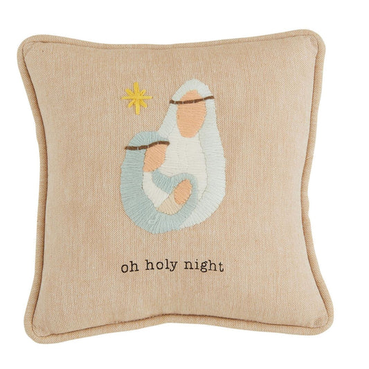 Oh Holy Nativity Pillow