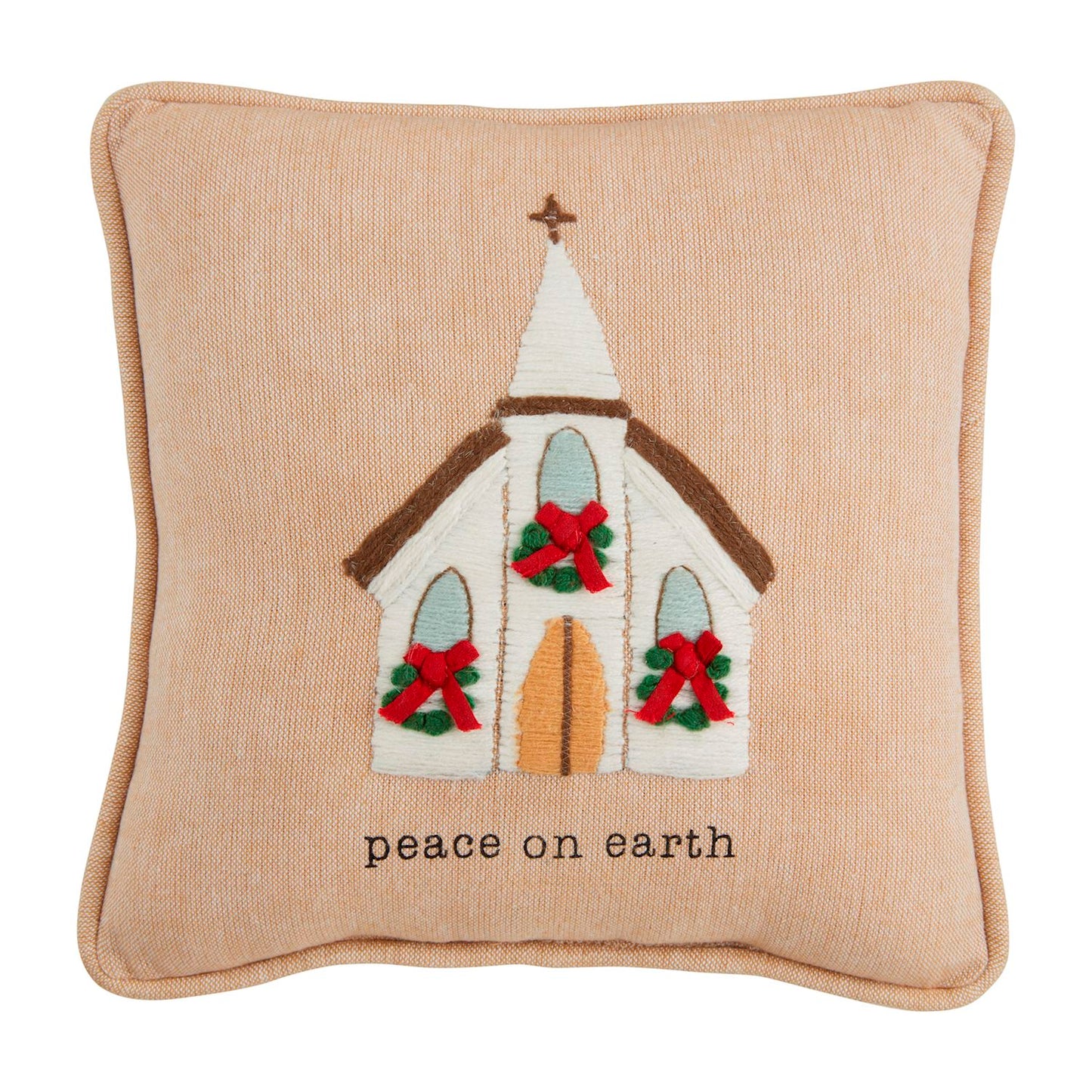 Peace Nativity Pillow