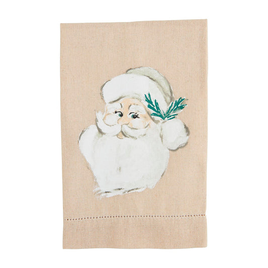 Hand Painted Christmas Guest Towels
