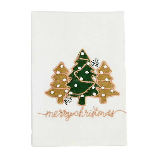 Tree Applique Tea Towel