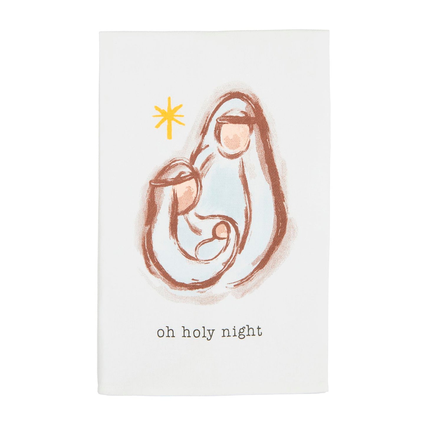 Oh Holy Night Tea Towel