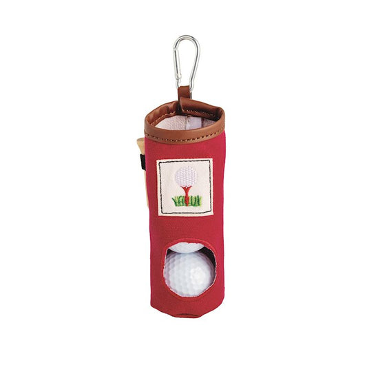 Embroidered Golf Ball/Tee Keychain Set
