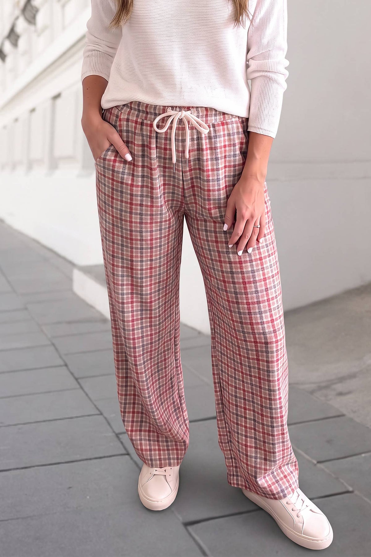 MERRY Plaid Sweatshirt & Pants (Sold Separately)  | S-XL