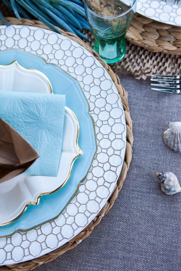 8 Sky Dinner Plates