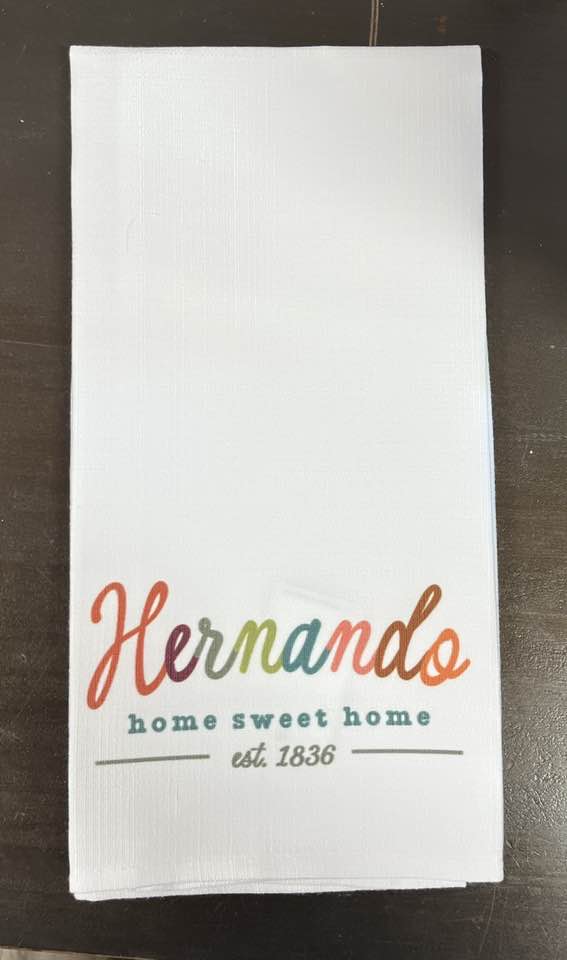 Hernando Tea Towel