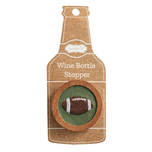 Embroidered Bottle Stoppers ( Football / Fish / Golf / Flag )
