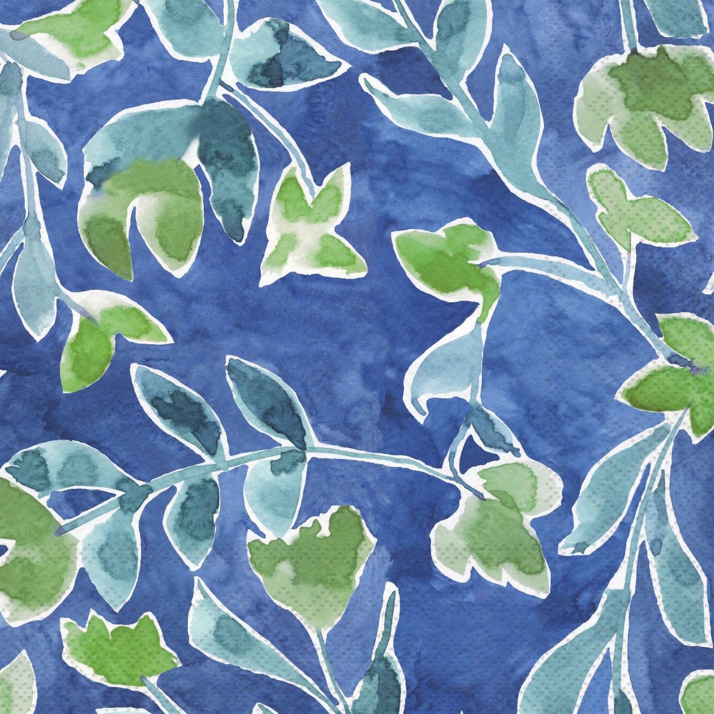 Azure & Ivy Blue Paper Cocktail Napkins