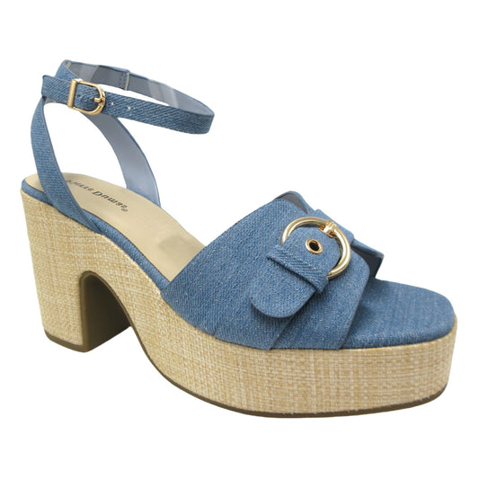 Pierre Dumas Tayla-4 - Blue Denim