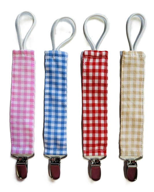 Pacifier Clips ( Multiple Colors/Styles )